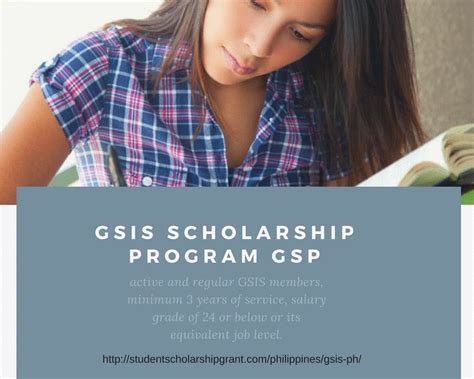 gsis scholarship|GSIS Scholarship Program (GSP) .